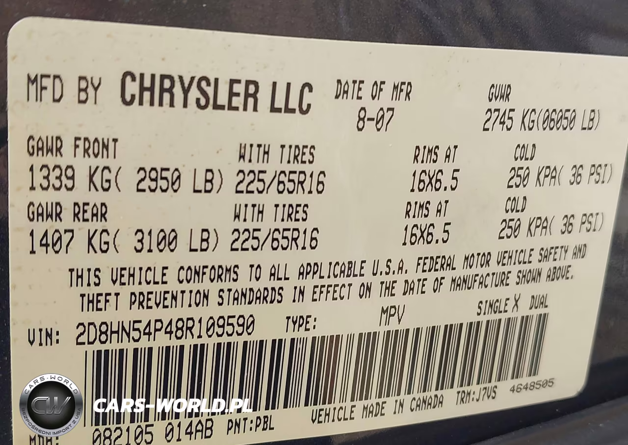 2008 Dodge Grand Caravan Sxt VIN:2D8HN54P48R109590 - 9