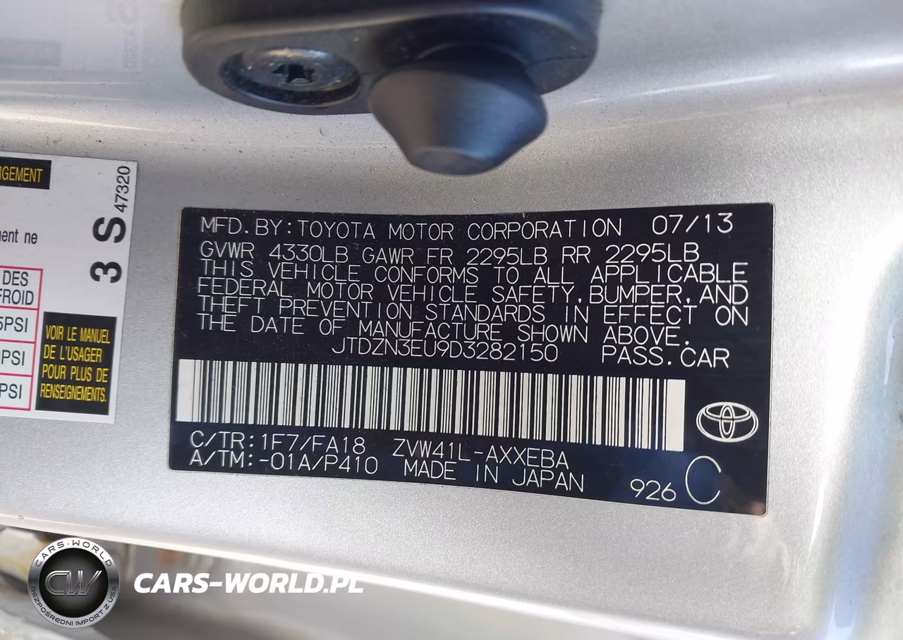 2013 Toyota Prius V Three VIN:JTDZN3EU9D3282150 - 9