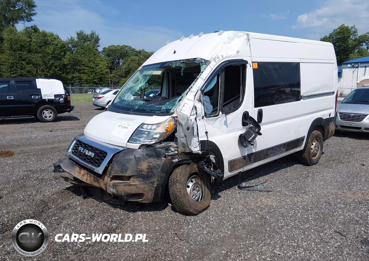 2019 Ram Promaster 1500 High Roof 136 Wb VIN:3C6TRVBG7KE509210 - 2