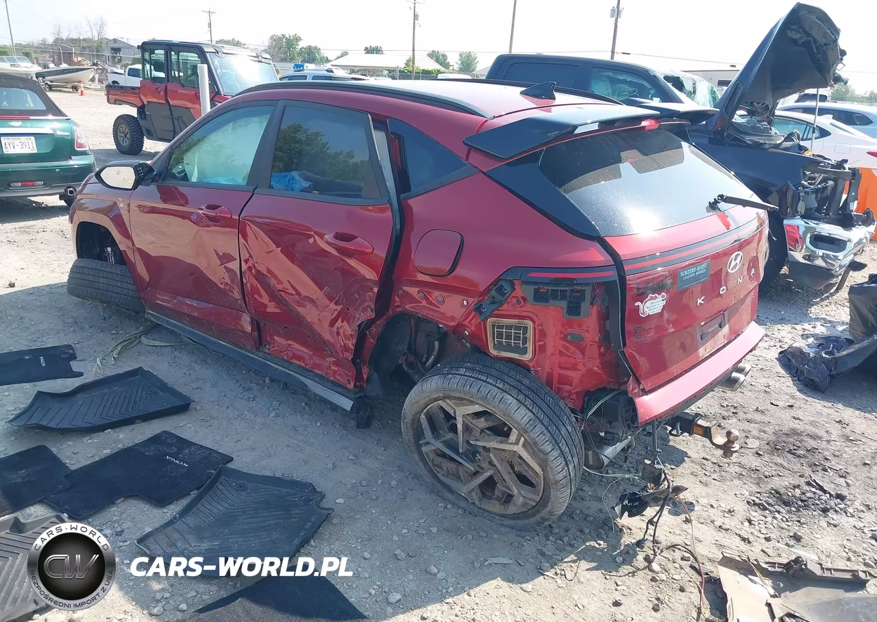 2025 Hyundai Kona N Line S VIN:KM8HBCA36SU251345 - 3