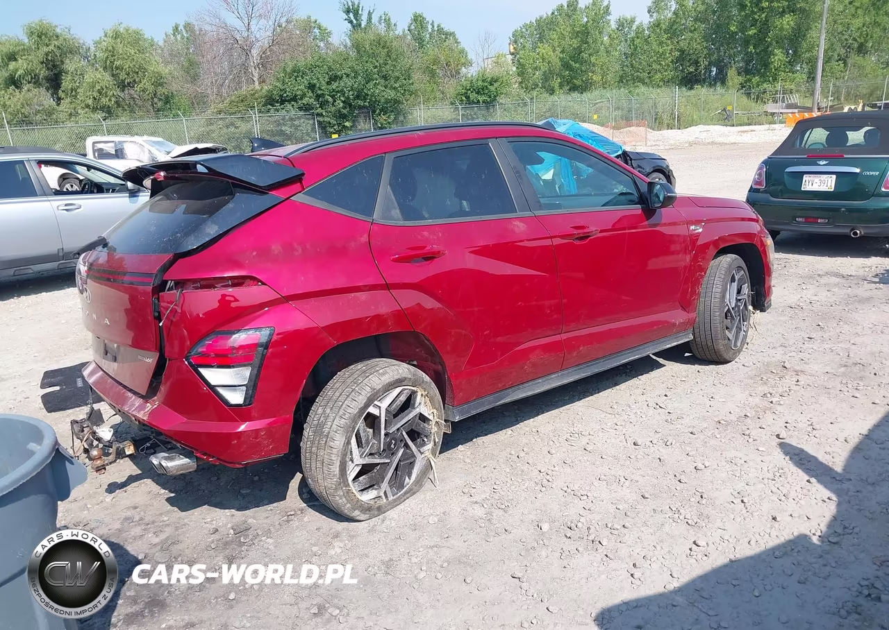 2025 Hyundai Kona N Line S VIN:KM8HBCA36SU251345 - 4