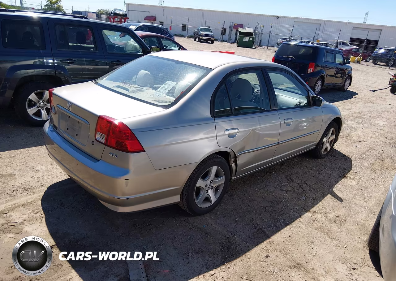 2004 Honda Civic Ex VIN:2HGES26844H609877 - 4
