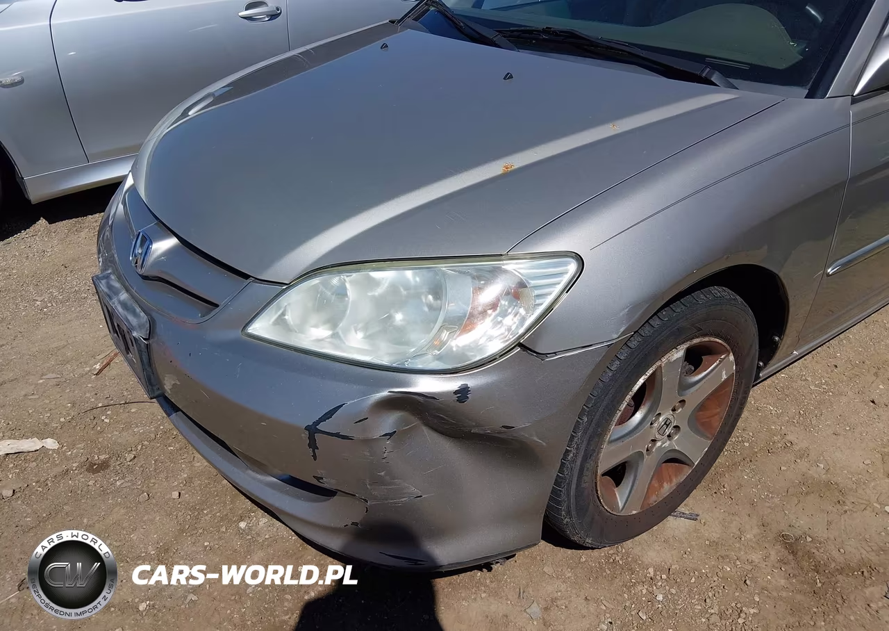 2004 Honda Civic Ex VIN:2HGES26844H609877 - 6
