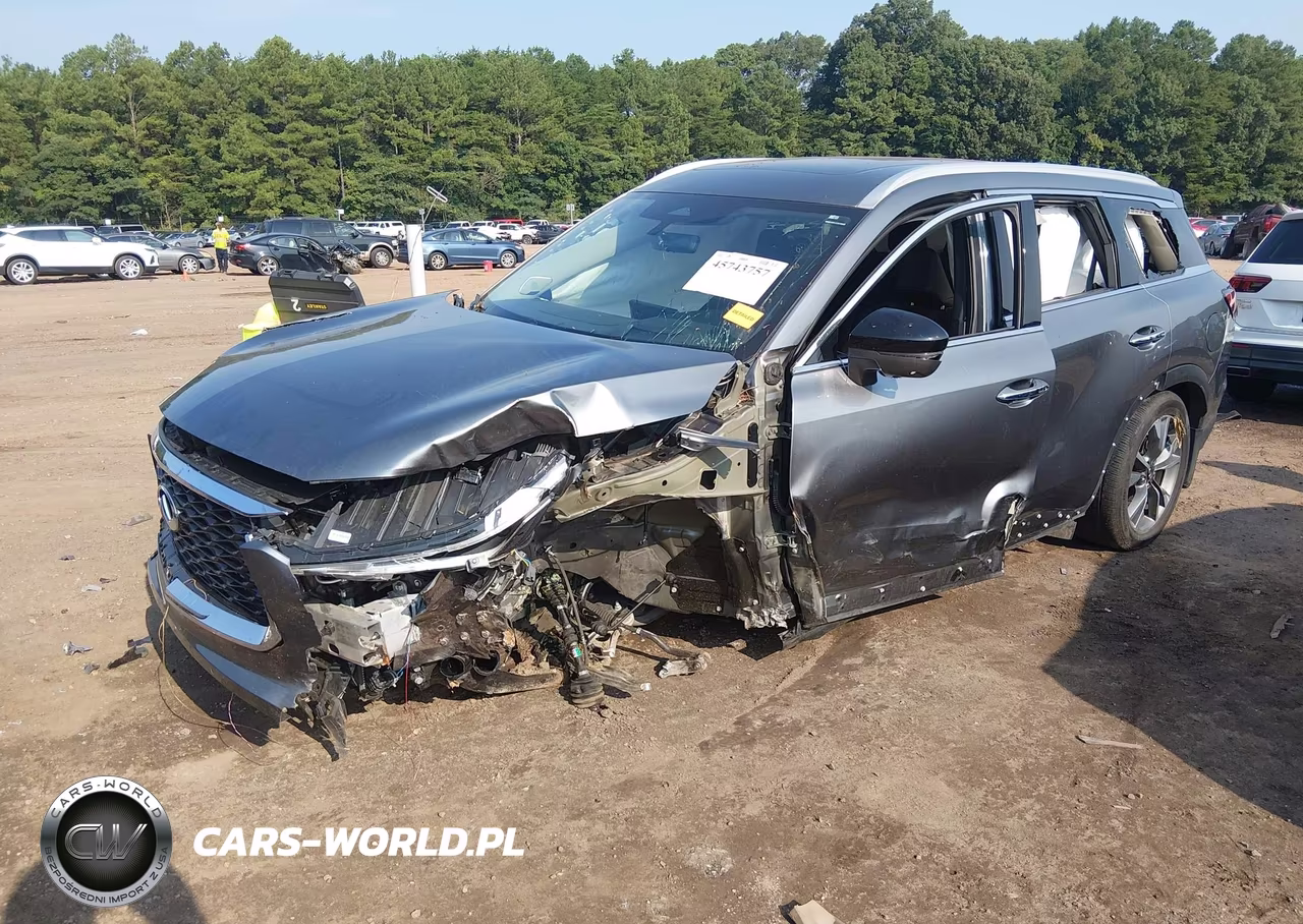2025 Infiniti Qx60 Luxe VIN:5N1AL1FR2SC356583 - 2