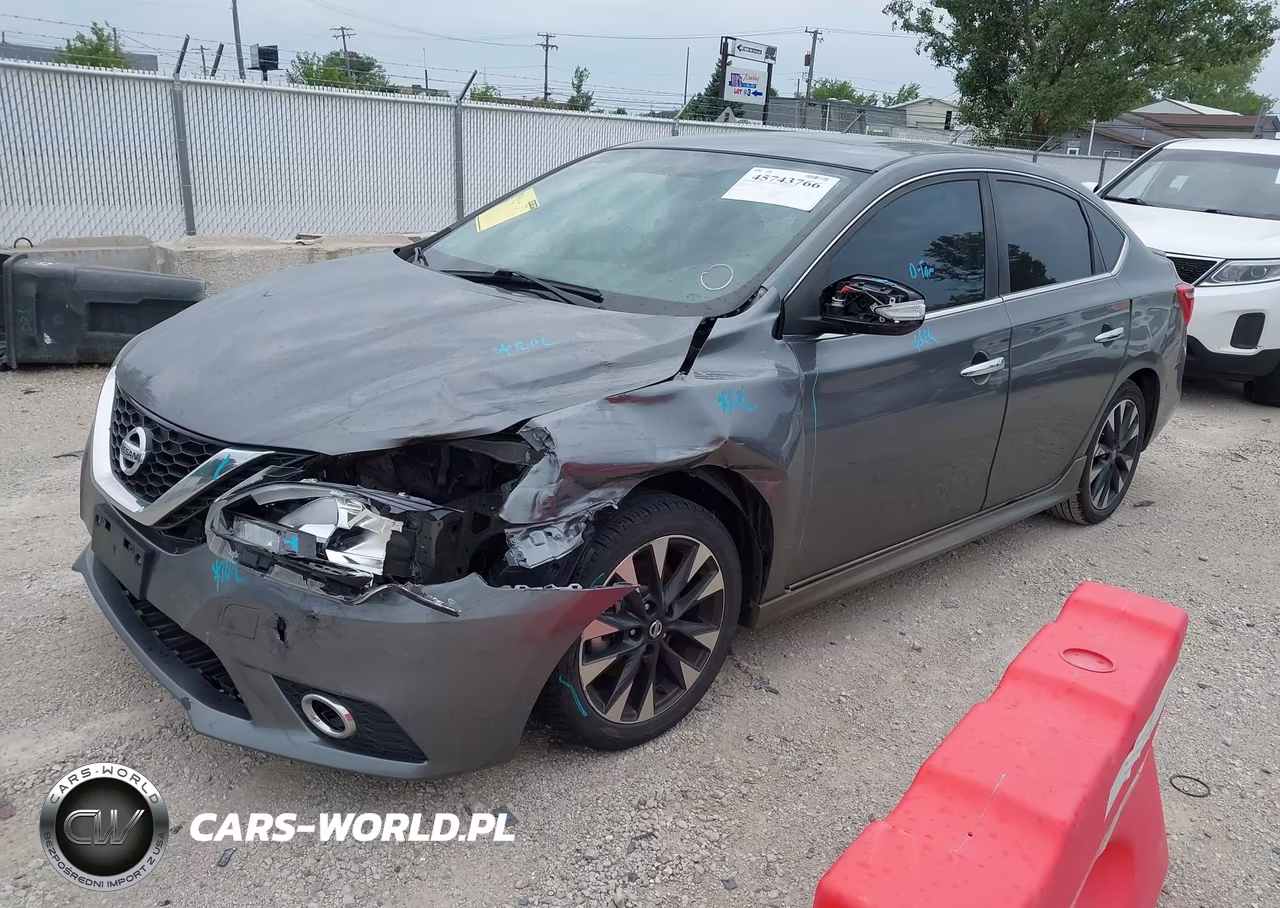 2017 Nissan Sentra Sr Turbo VIN:3N1CB7AP1HY206959 - 2