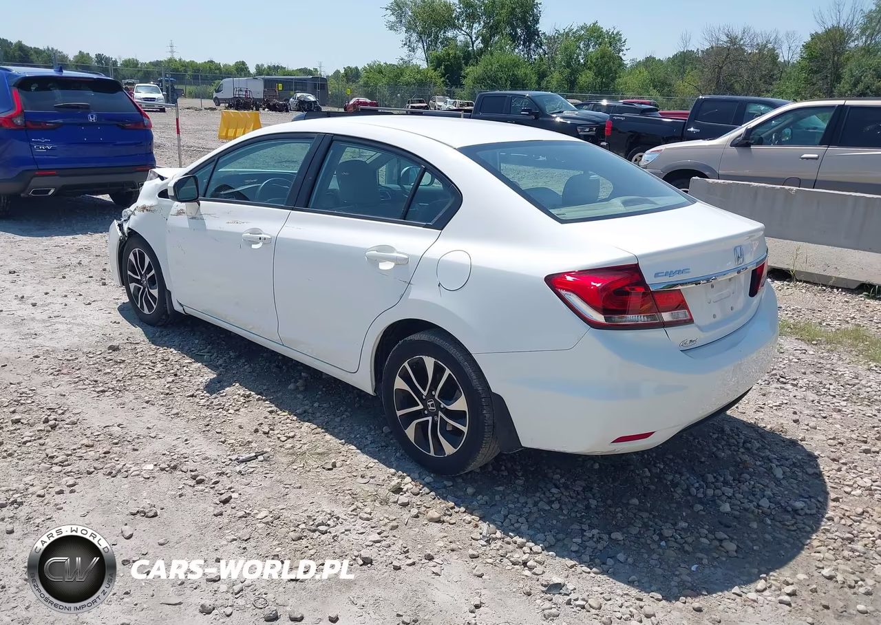 2015 Honda Civic Ex VIN:19XFB2F89FE032815 - 3