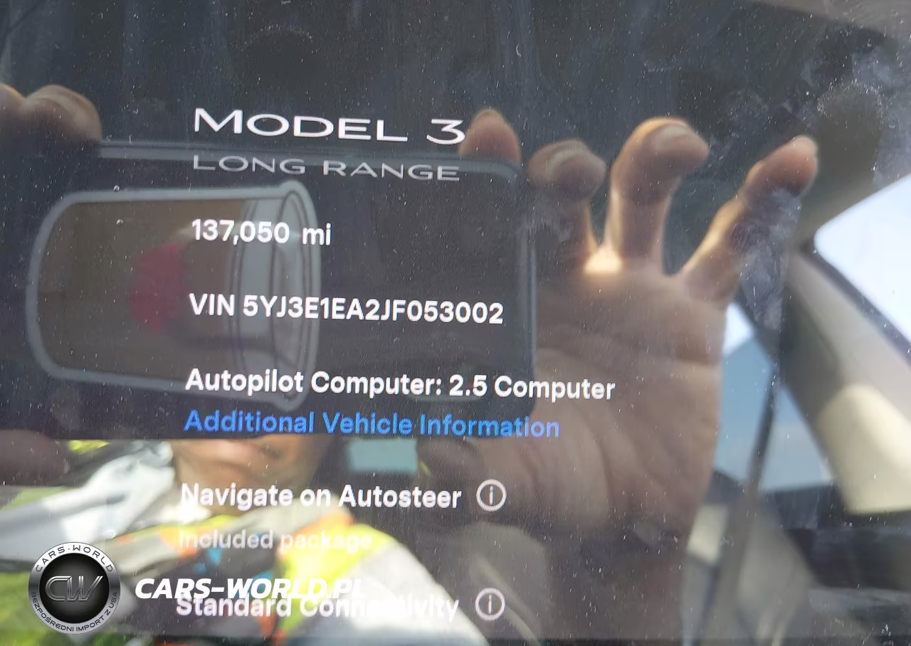 2018 Tesla Model 3 Long Range-Mid Range VIN:5YJ3E1EA2JF053002 - 7