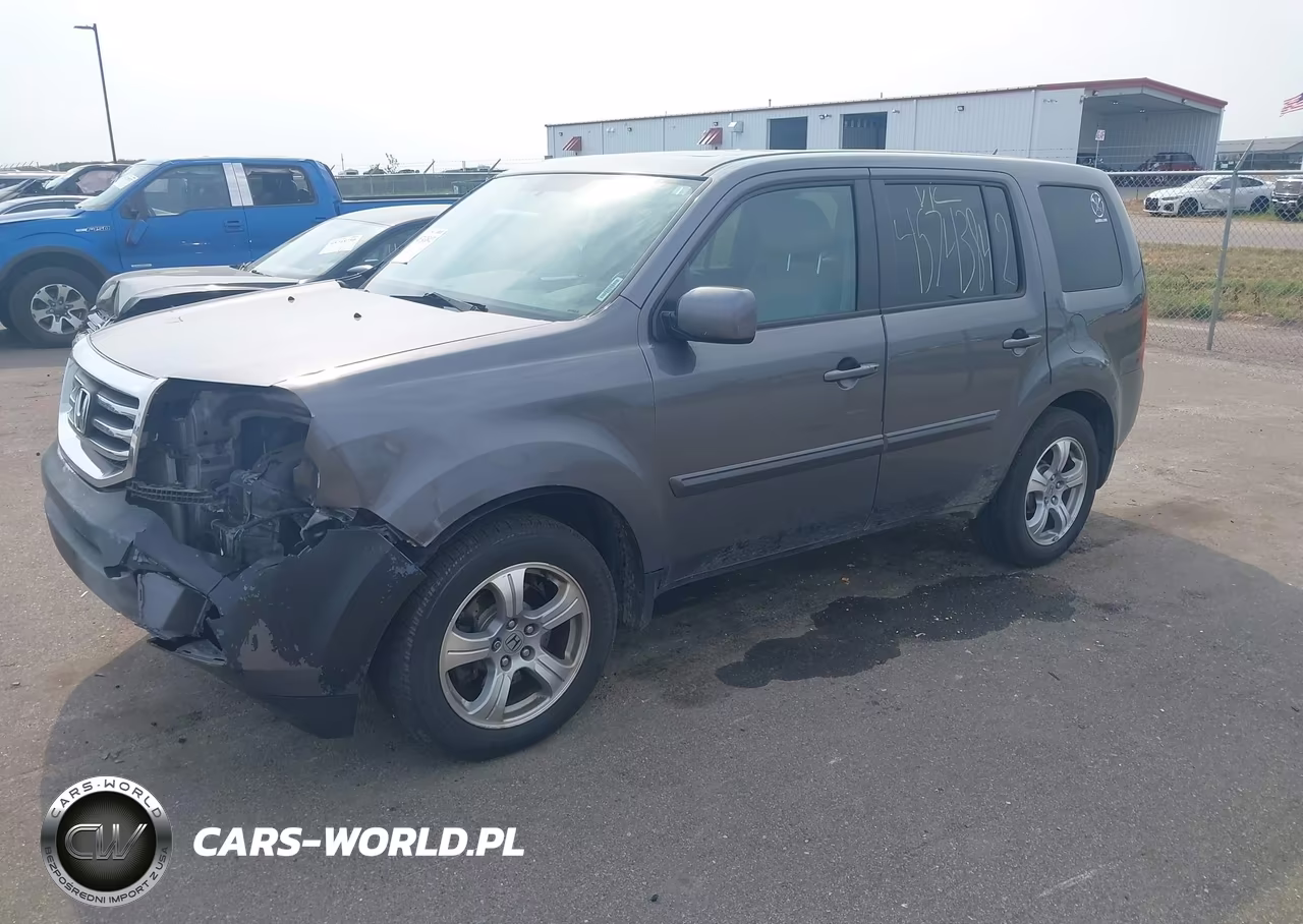 2015 Honda Pilot Ex-L VIN:5FNYF4H58FB022993 - 2