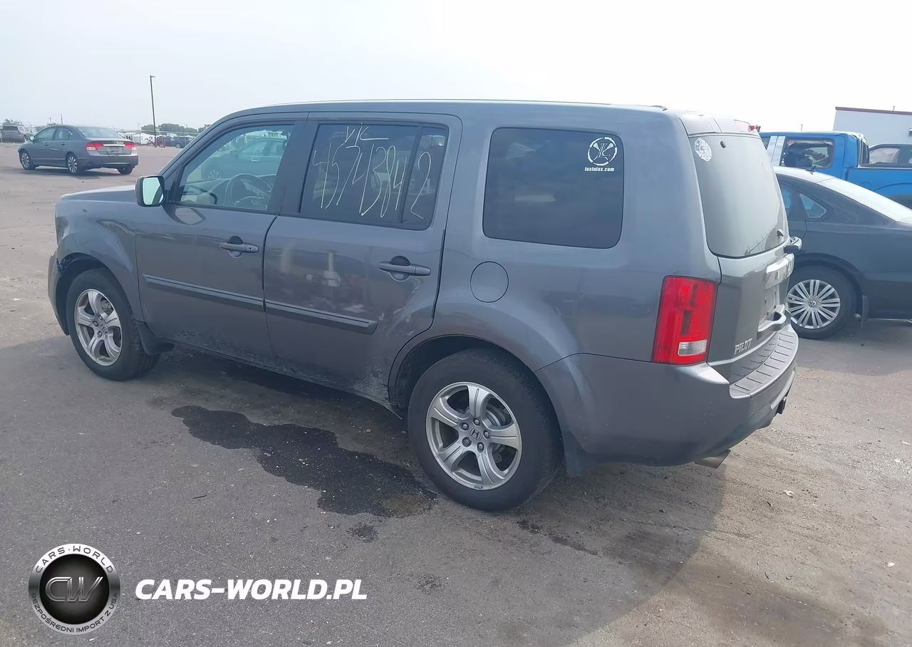 2015 Honda Pilot Ex-L VIN:5FNYF4H58FB022993 - 3