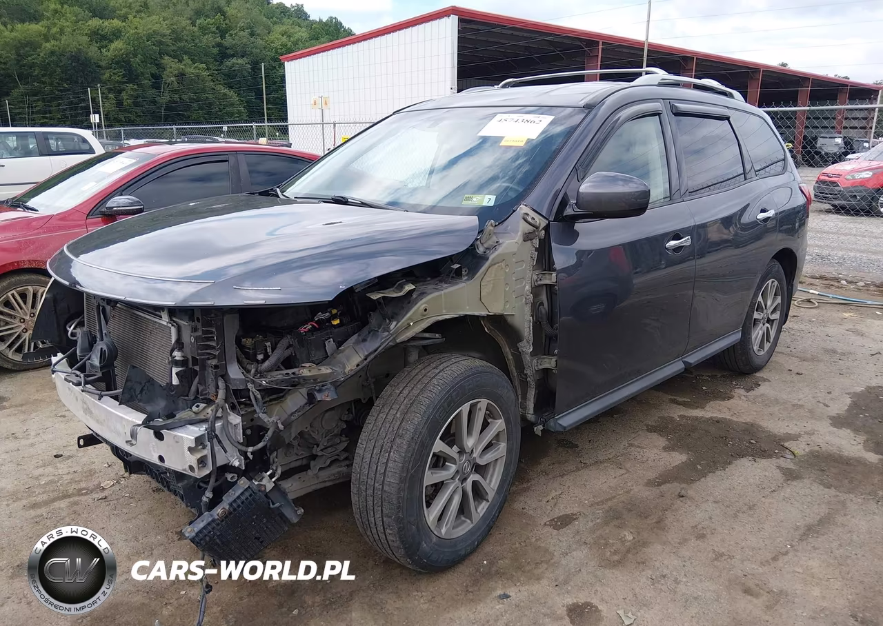 2014 Nissan Pathfinder Sv VIN:5N1AR2MM5EC731737 - 2
