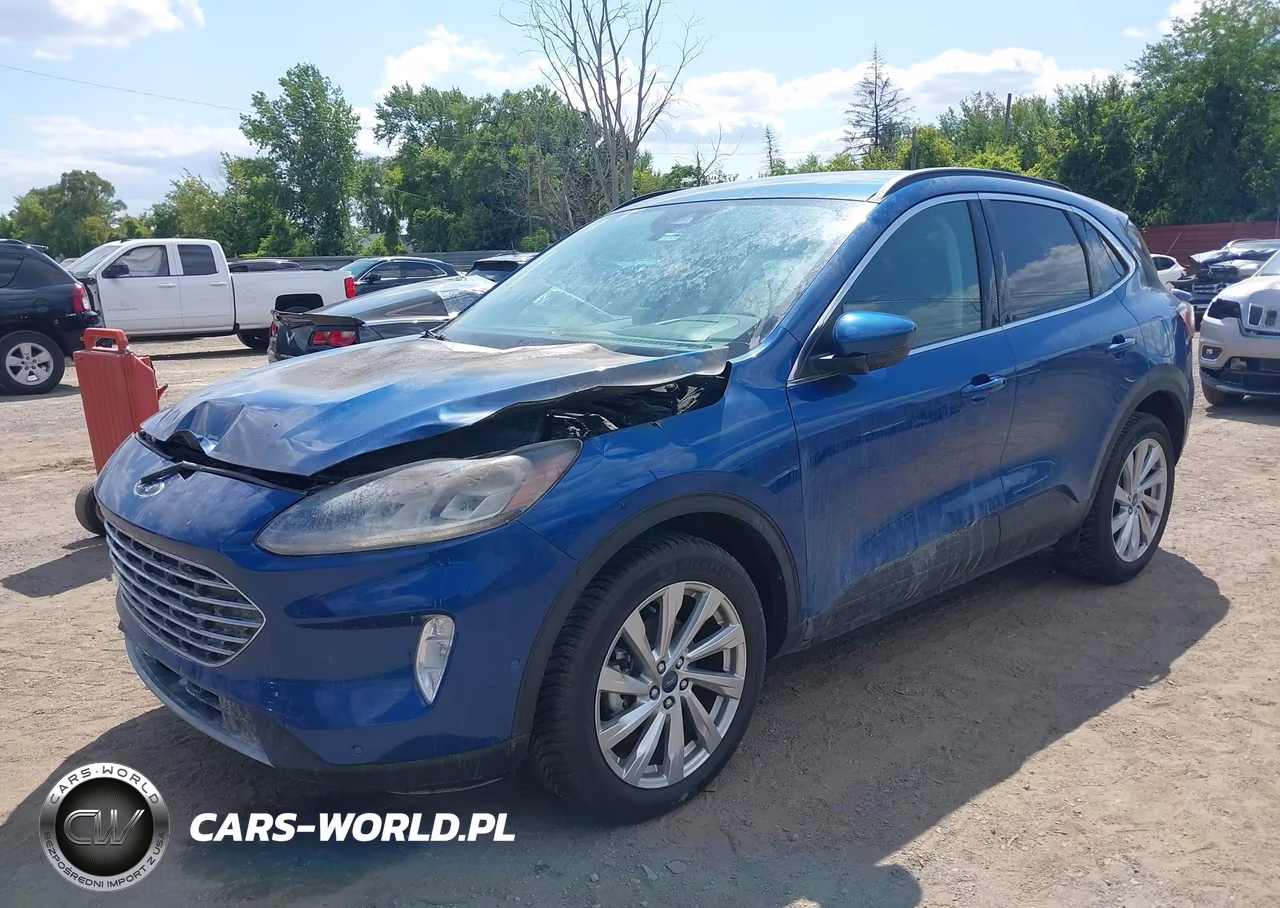 2022 Ford Escape Titanium Hybrid VIN:1FMCU9DZ3NUB22376 - 2
