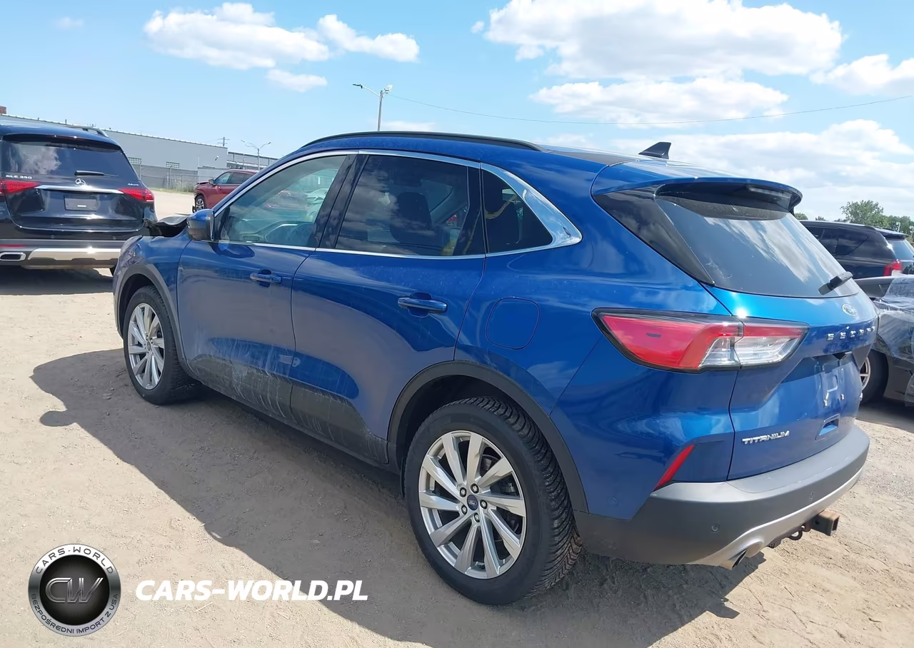 2022 Ford Escape Titanium Hybrid VIN:1FMCU9DZ3NUB22376 - 3