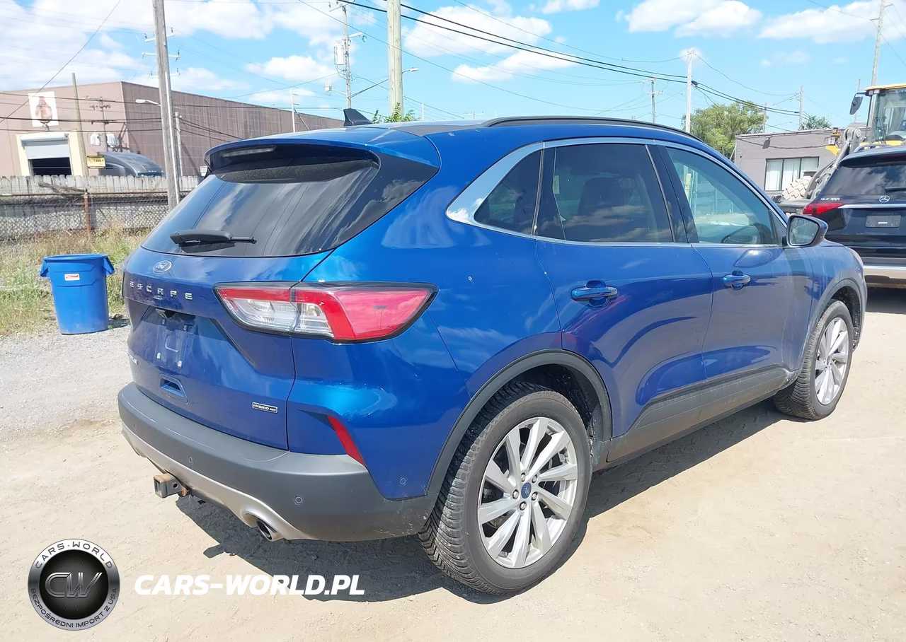 2022 Ford Escape Titanium Hybrid VIN:1FMCU9DZ3NUB22376 - 4