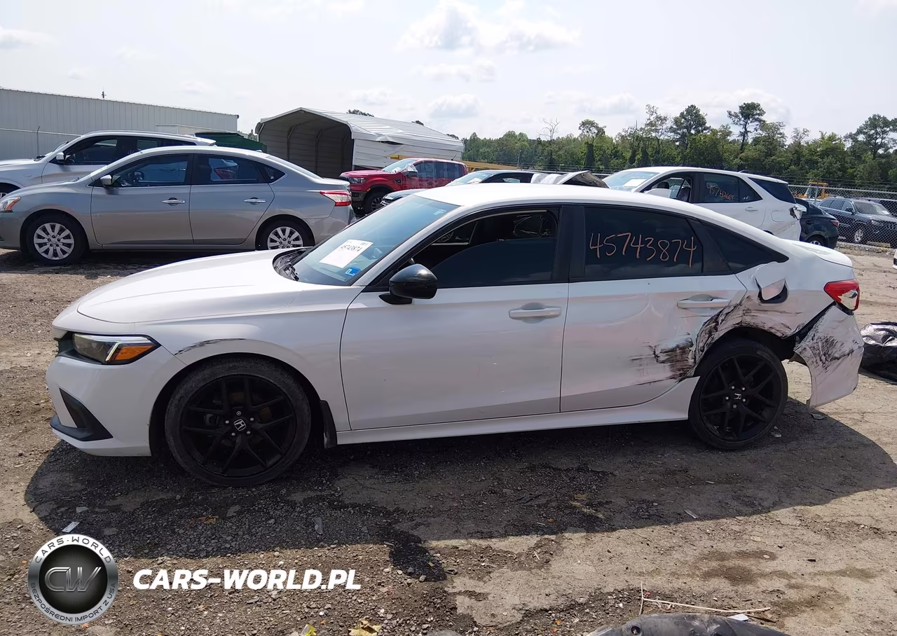 2022 Honda Civic Sport VIN:2HGFE2F51NH549561 - 14