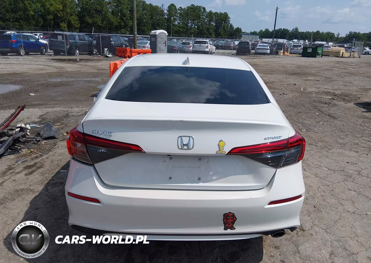 2022 Honda Civic Sport VIN:2HGFE2F51NH549561 - 16