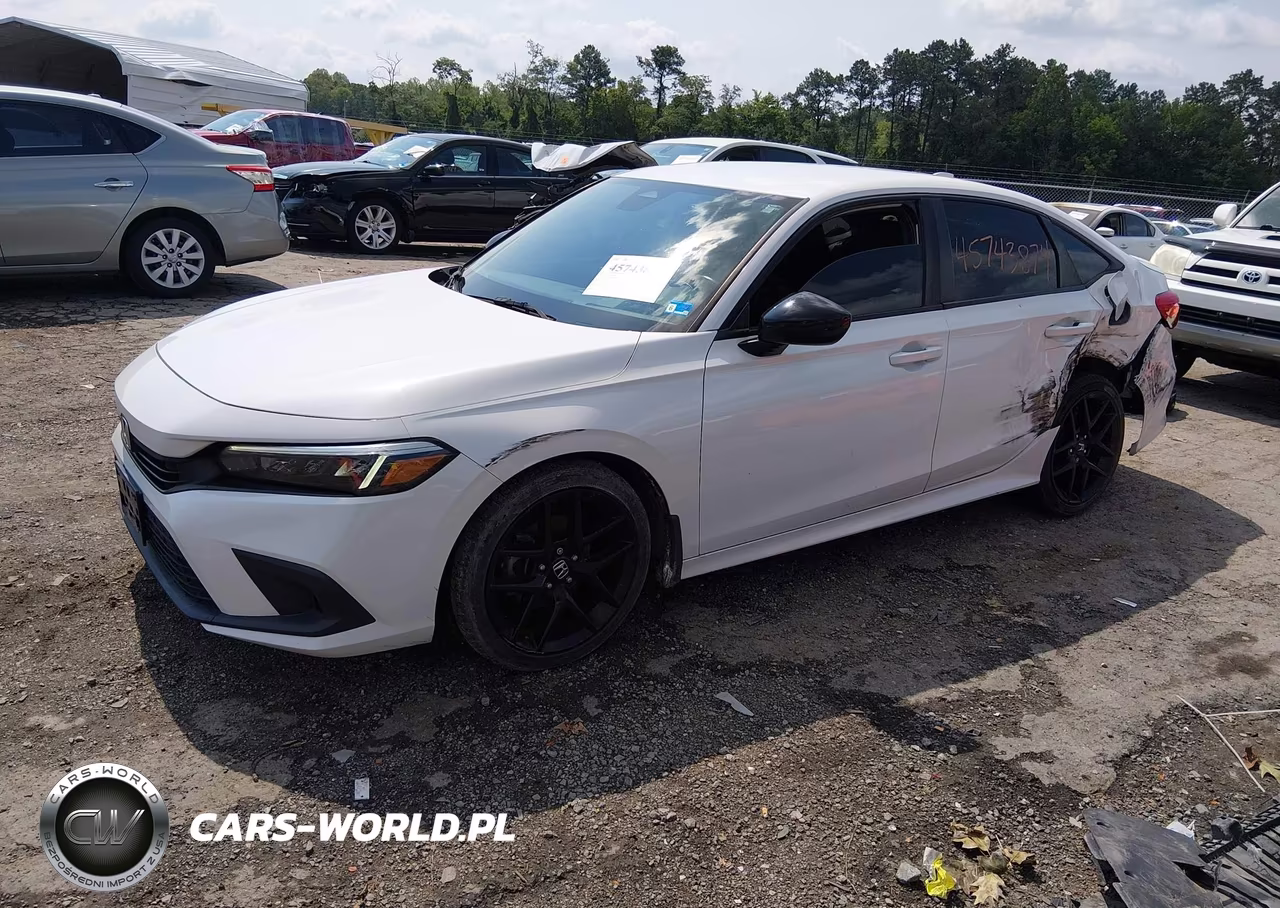 2022 Honda Civic Sport VIN:2HGFE2F51NH549561 - 2