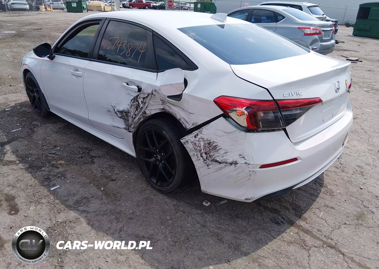 2022 Honda Civic Sport VIN:2HGFE2F51NH549561 - 6