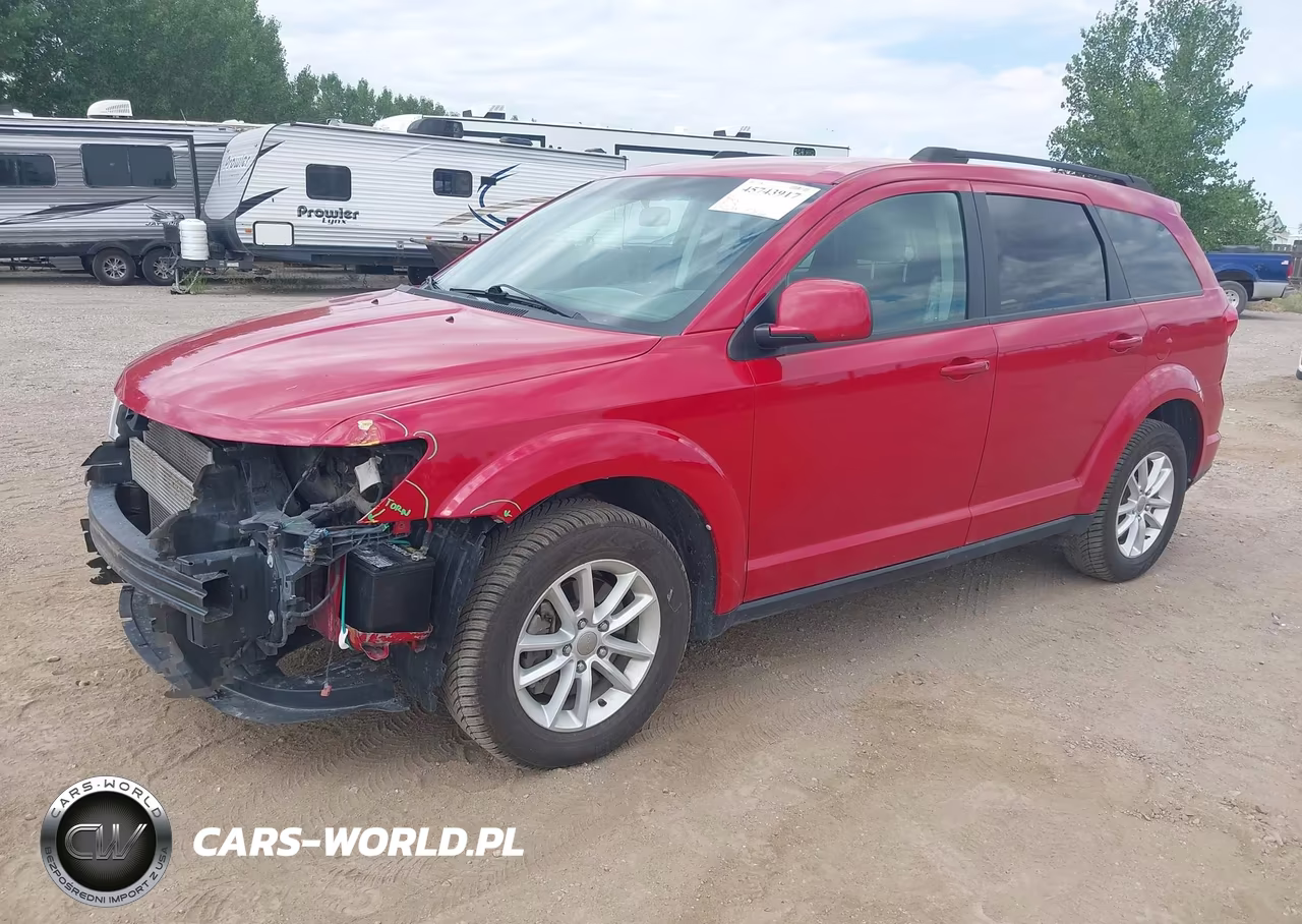 2015 Dodge Journey Sxt VIN:3C4PDDBG1FT532888 - 2