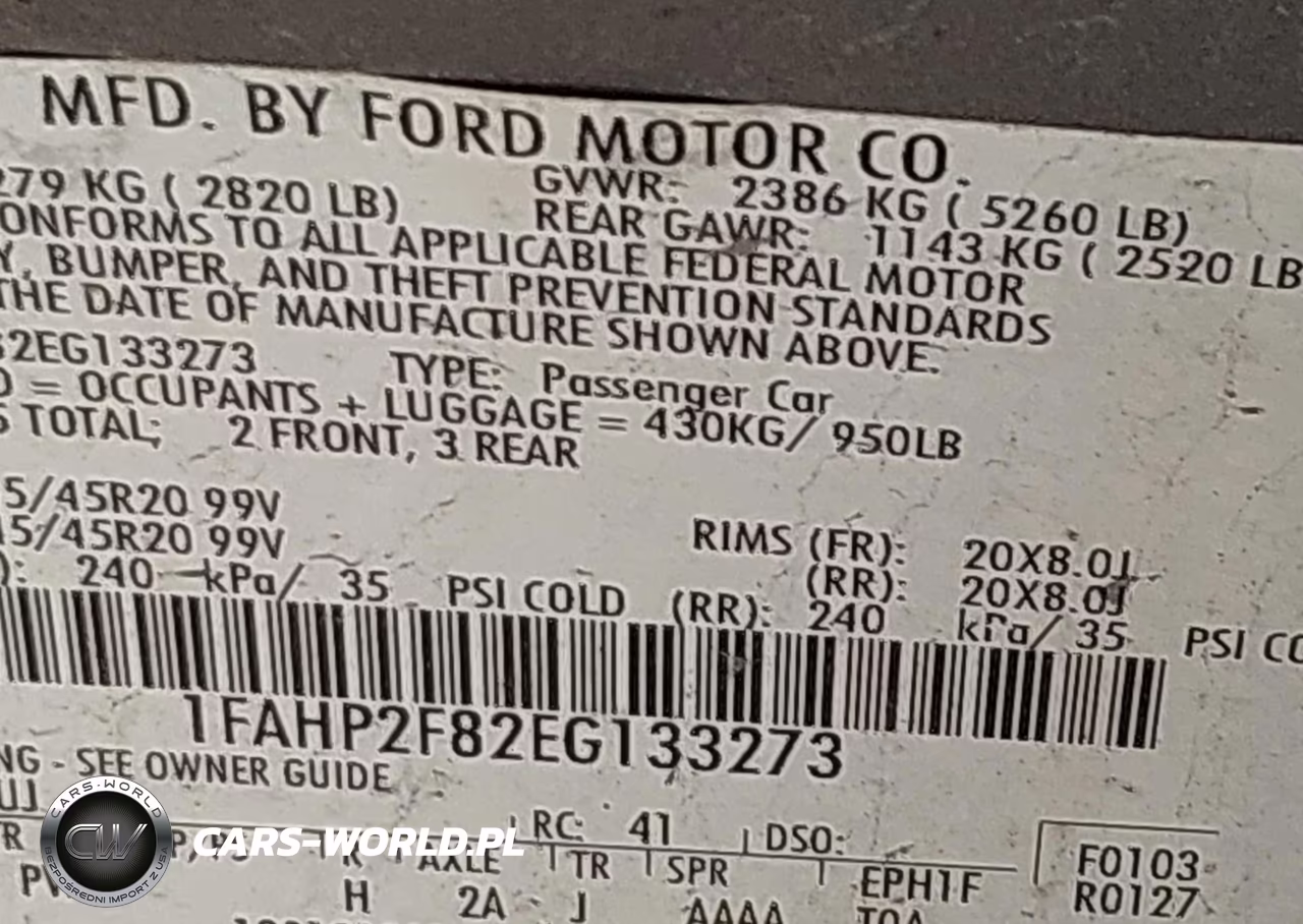 2014 Ford Taurus Limited VIN:1FAHP2F82EG133273 - 9