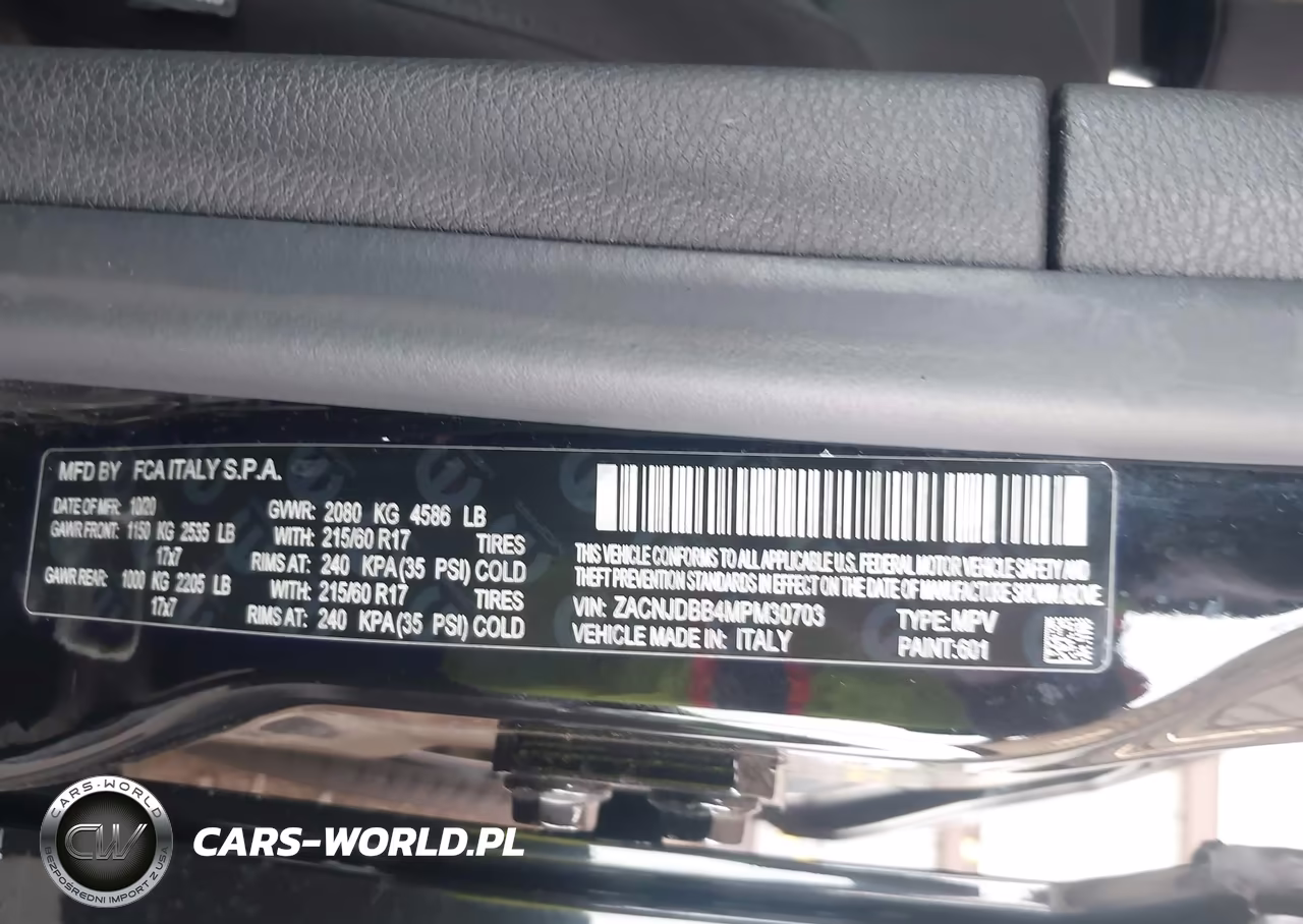 2021 Jeep Renegade Latitude 4X4 VIN:ZACNJDBB4MPM30703 - 9
