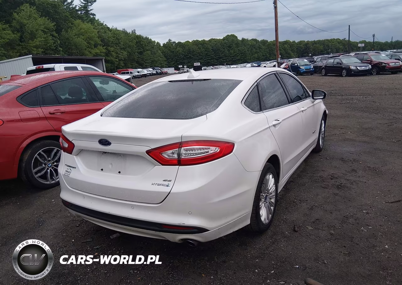 2013 Ford Fusion Hybrid Se VIN:3FA6P0LU1DR380997 - 4