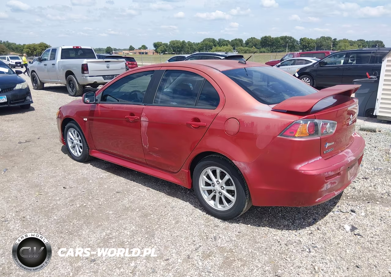 2010 Mitsubishi Lancer Es VIN:JA32U2FU3AU020092 - 3