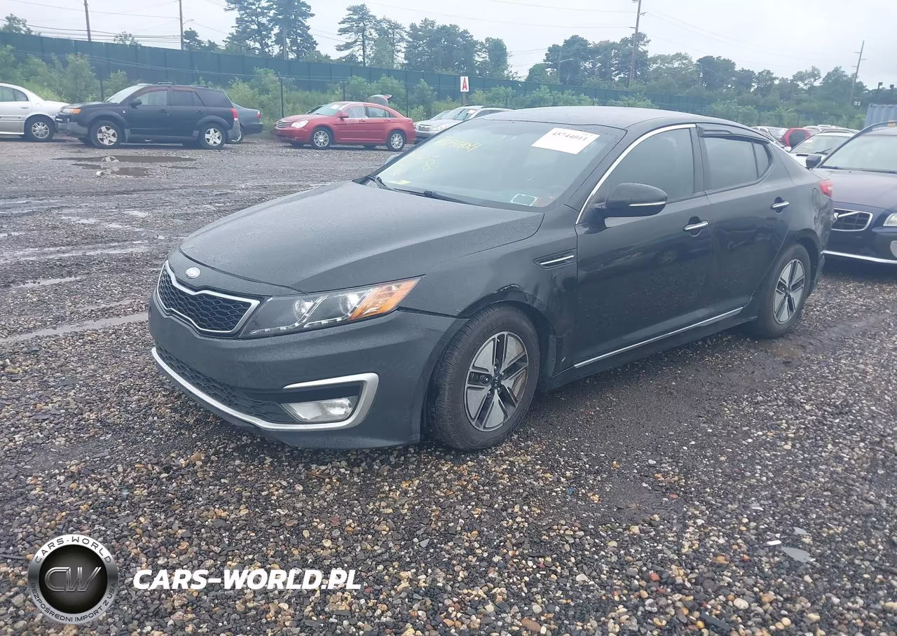 2012 Kia Optima Hybrid Ex VIN:KNAGM4AD4C5022079 - 2