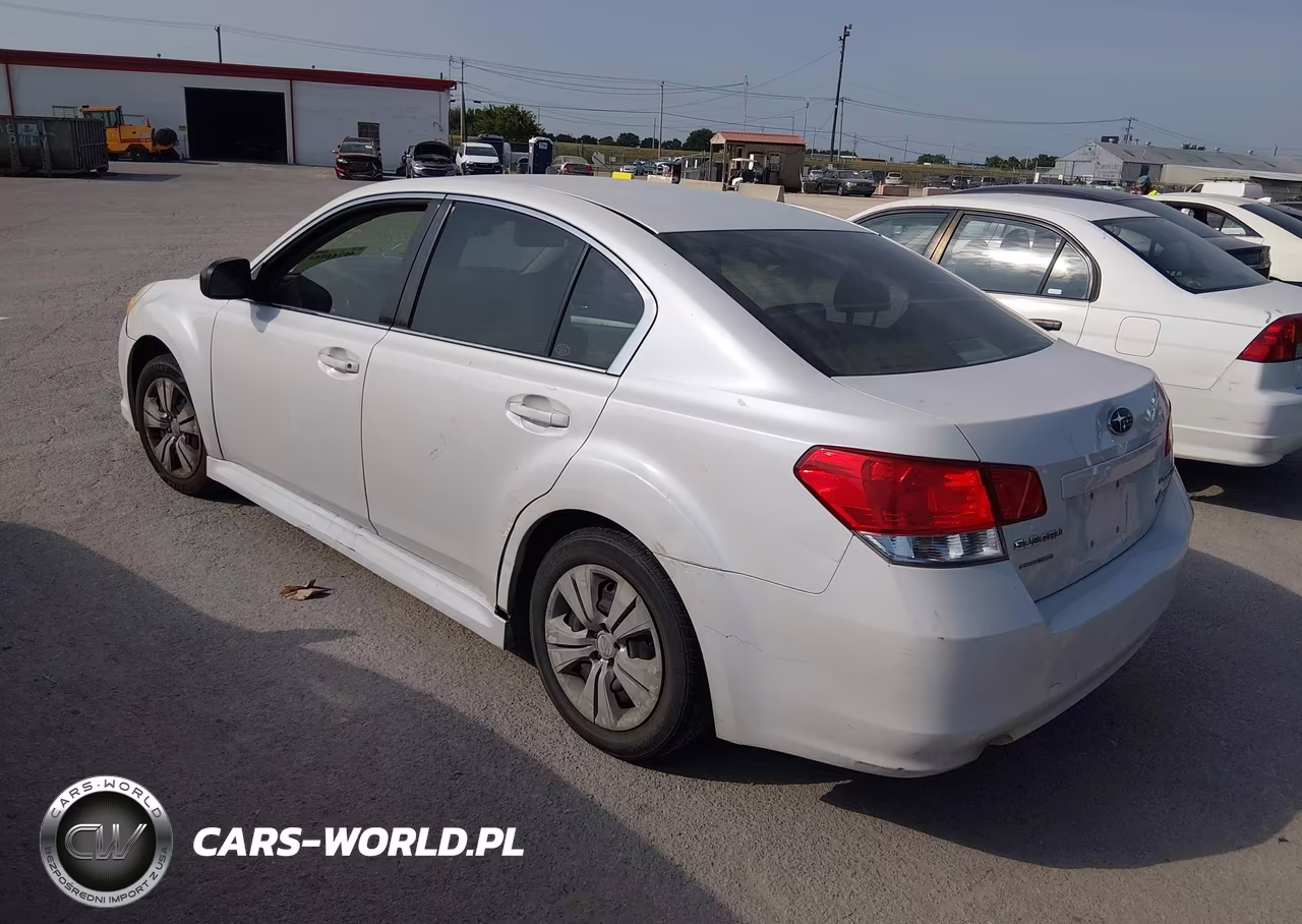2011 Subaru Legacy 2.5I VIN:4S3BMCA66B3263015 - 3