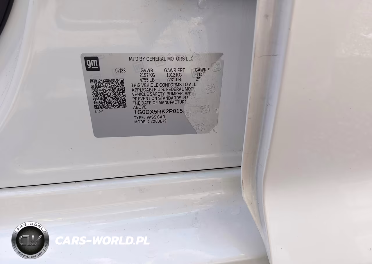 2023 Cadillac Ct5 Luxury VIN:1G6DX5RK2P0157492 - 9