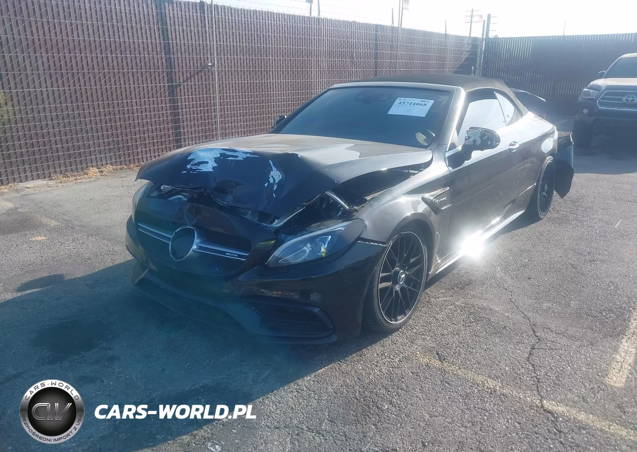 2018 Mercedes-Benz Amg C 63 VIN:WDDWK8GB8JF737705 - 2