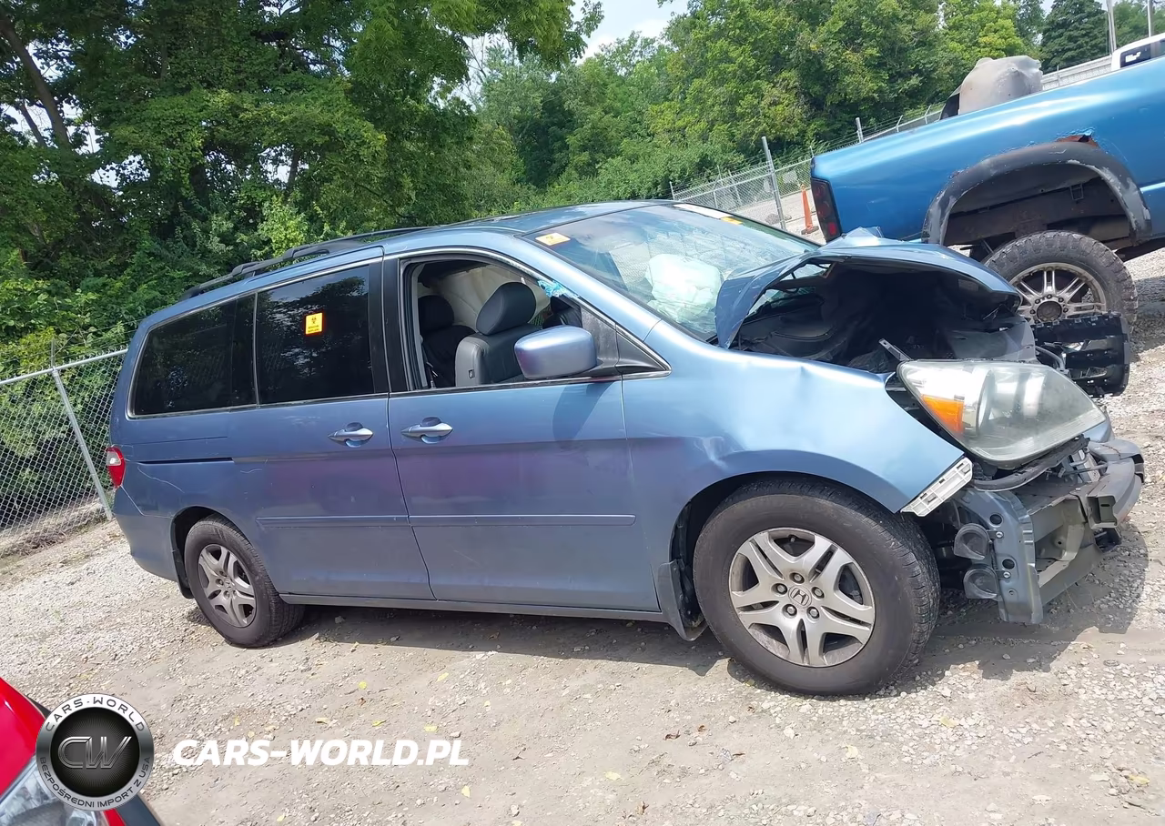 2007 Honda Odyssey Ex-L VIN:5FNRL38767B125856 - 12