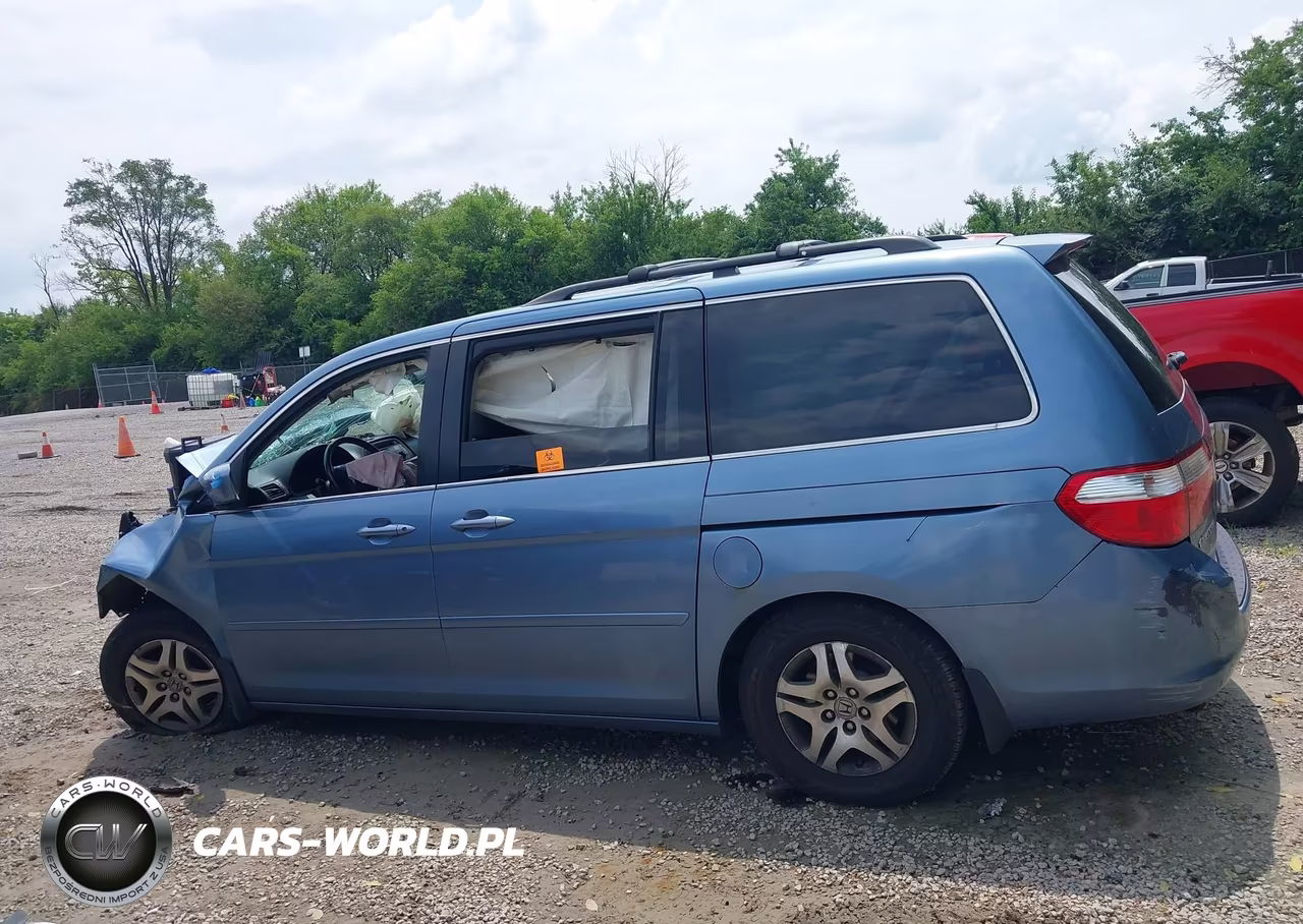 2007 Honda Odyssey Ex-L VIN:5FNRL38767B125856 - 13