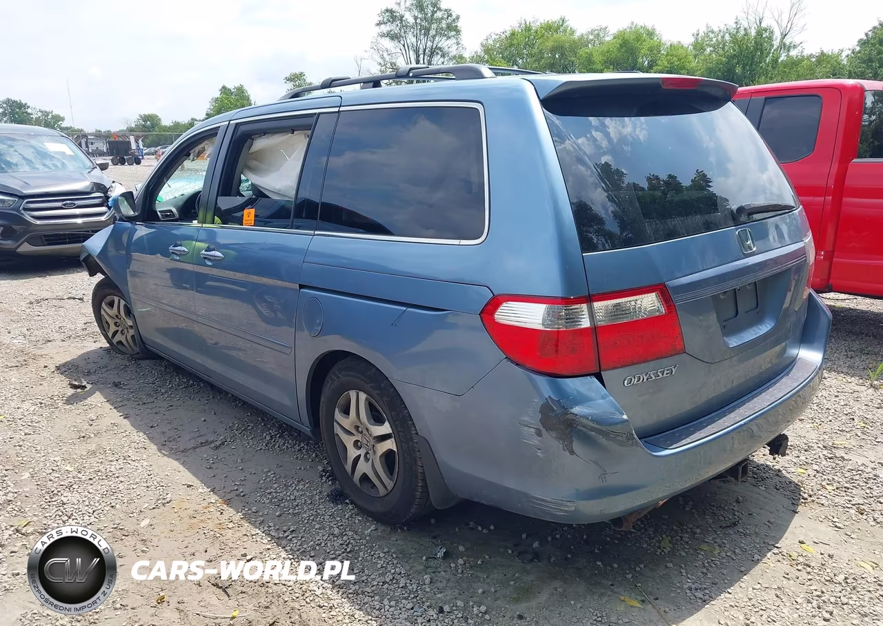 2007 Honda Odyssey Ex-L VIN:5FNRL38767B125856 - 3
