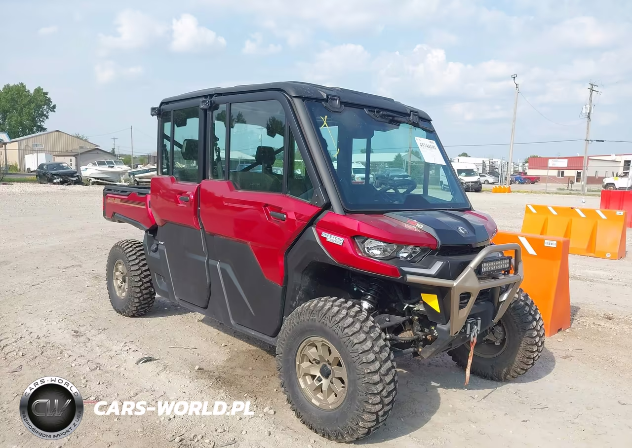 2024 Can-Am Defender Max Limited Cab Hd10-Lone Star Hd10 – zdjęcie 1 z 13