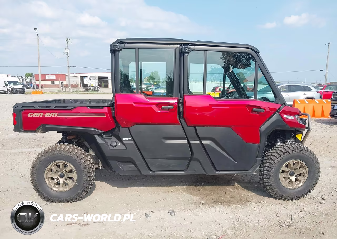2024 Can-Am Defender Max Limited Cab Hd10-Lone Star Hd10 VIN:3JBUUAX43RK020157 - 12