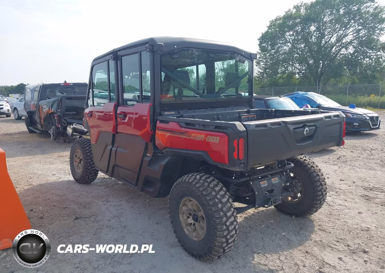 2024 Can-Am Defender Max Limited Cab Hd10-Lone Star Hd10 VIN:3JBUUAX43RK020157 - 3