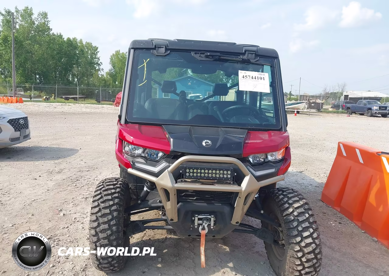 2024 Can-Am Defender Max Limited Cab Hd10-Lone Star Hd10 VIN:3JBUUAX43RK020157 - 5