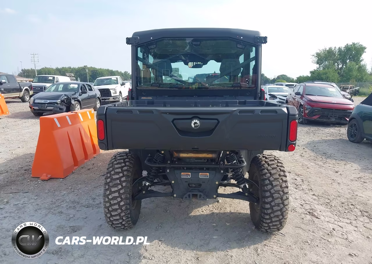 2024 Can-Am Defender Max Limited Cab Hd10-Lone Star Hd10 VIN:3JBUUAX43RK020157 - 6