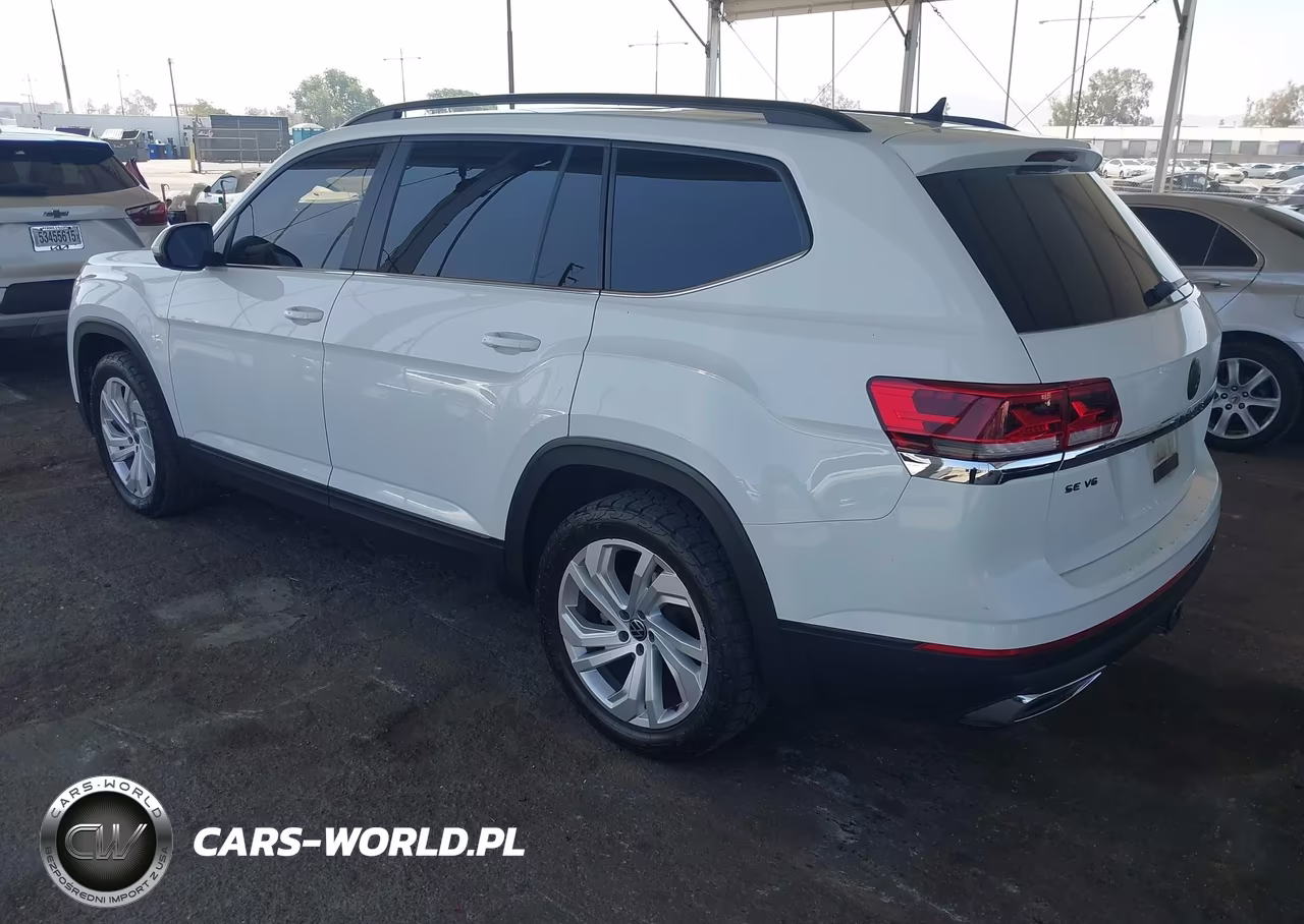 2021 Volkswagen Atlas 3.6L V6 Se W-Technology VIN:1V2JR2CA1MC536890 - 3