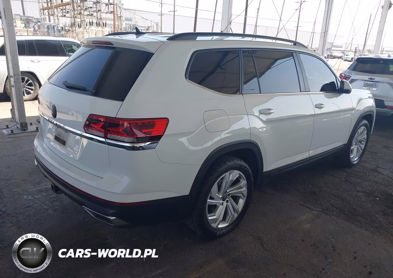 2021 Volkswagen Atlas 3.6L V6 Se W-Technology VIN:1V2JR2CA1MC536890 - 4