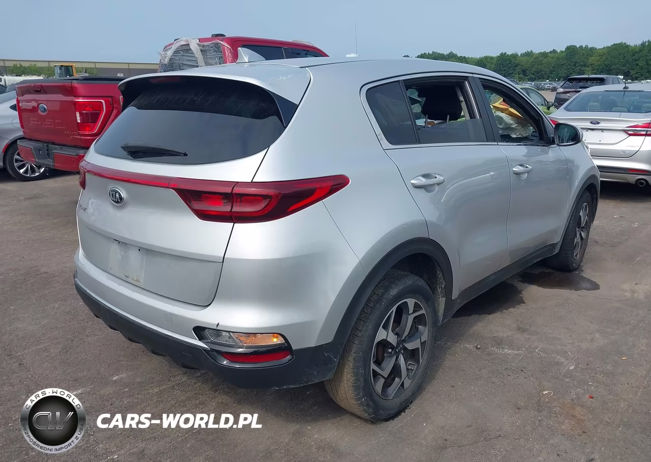 2021 Kia Sportage Lx VIN:KNDPM3AC3M7927181 - 4