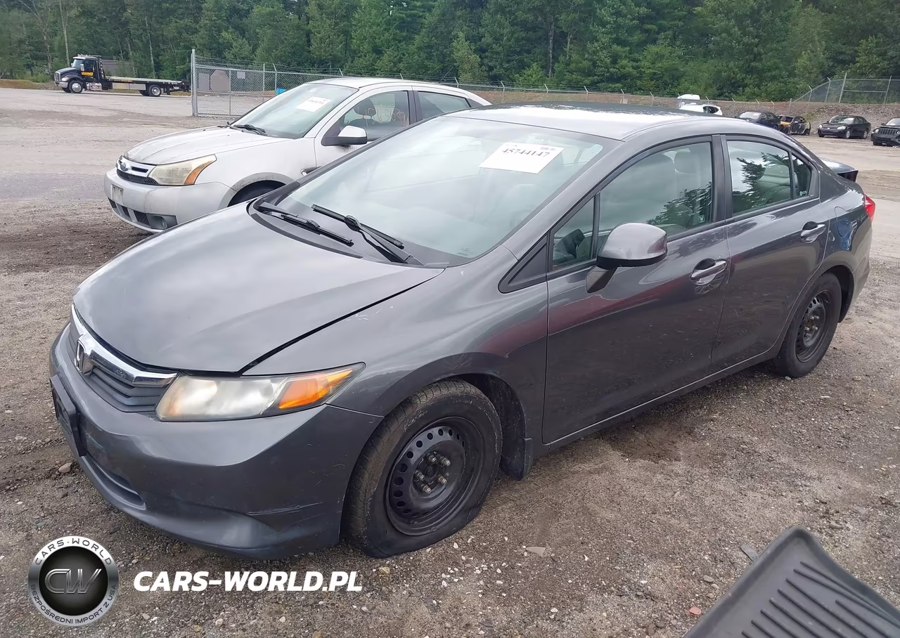 2012 Honda Civic Lx VIN:19XFB2F53CE014988 - 2