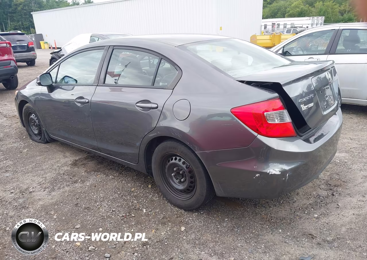 2012 Honda Civic Lx VIN:19XFB2F53CE014988 - 3
