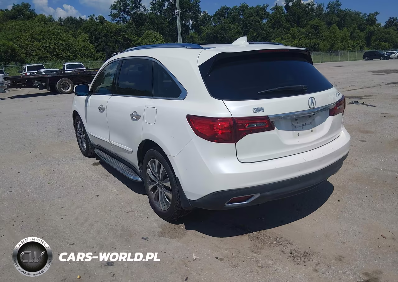 2014 Acura Mdx Technology Package VIN:5FRYD3H47EB010757 - 3