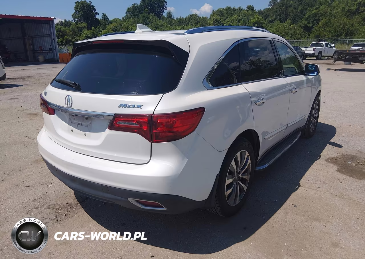 2014 Acura Mdx Technology Package VIN:5FRYD3H47EB010757 - 4