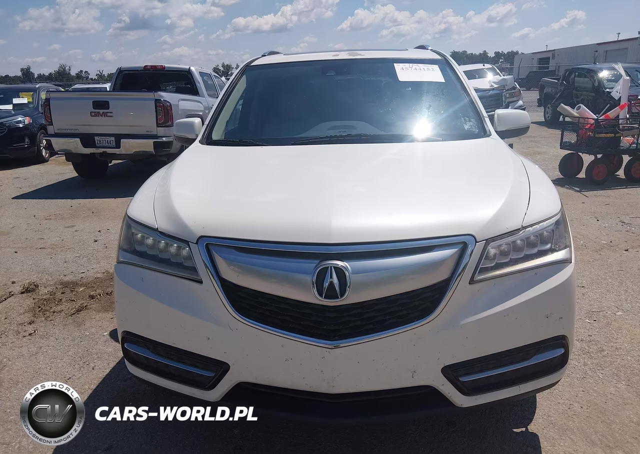 2014 Acura Mdx Technology Package VIN:5FRYD3H47EB010757 - 6