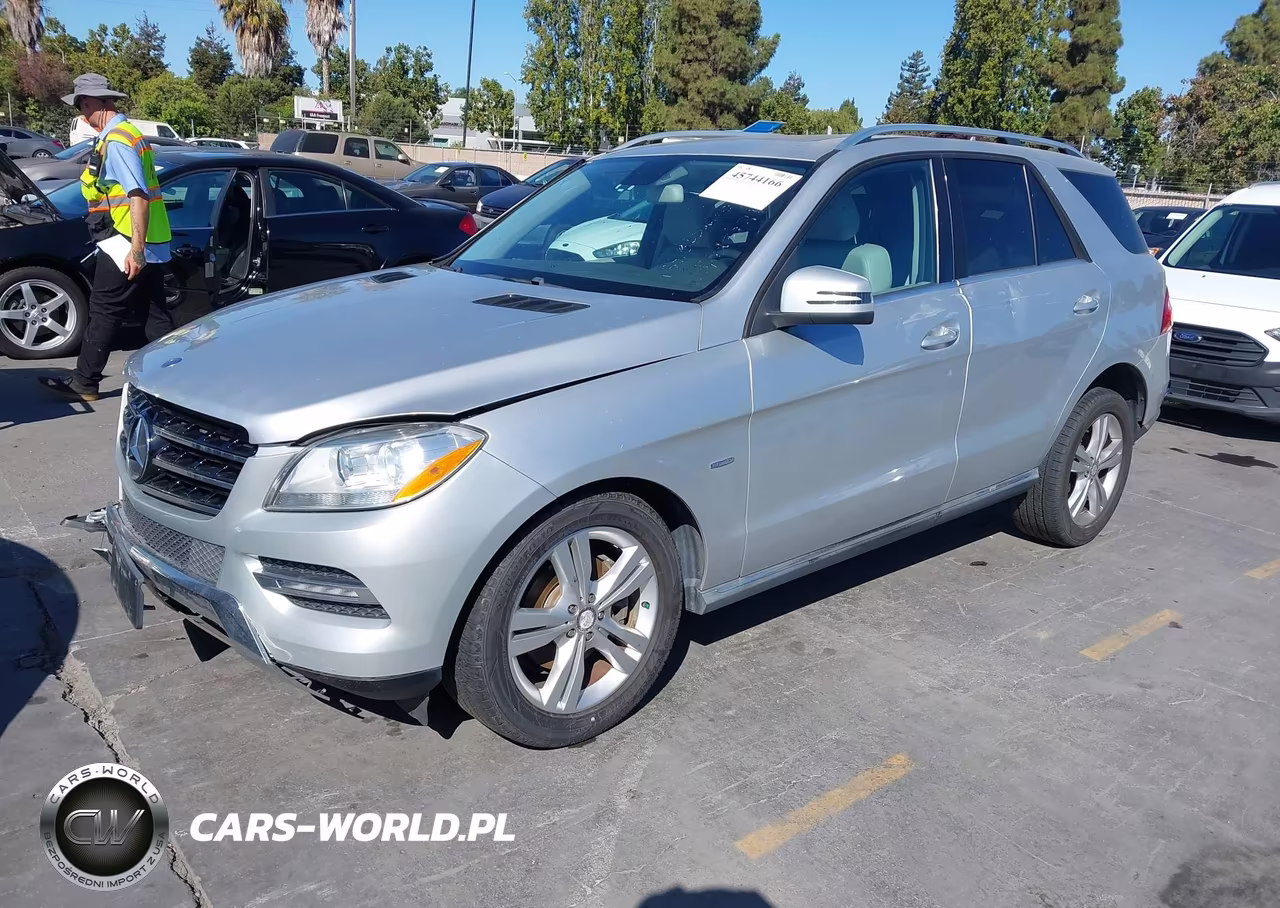 2012 Mercedes-Benz Ml 350 4Matic VIN:4JGDA5HB5CA013371 - 2