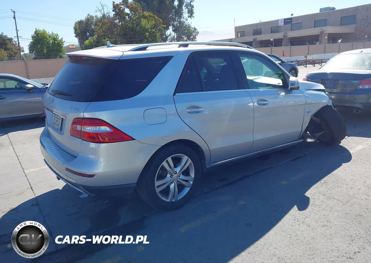 2012 Mercedes-Benz Ml 350 4Matic VIN:4JGDA5HB5CA013371 - 4