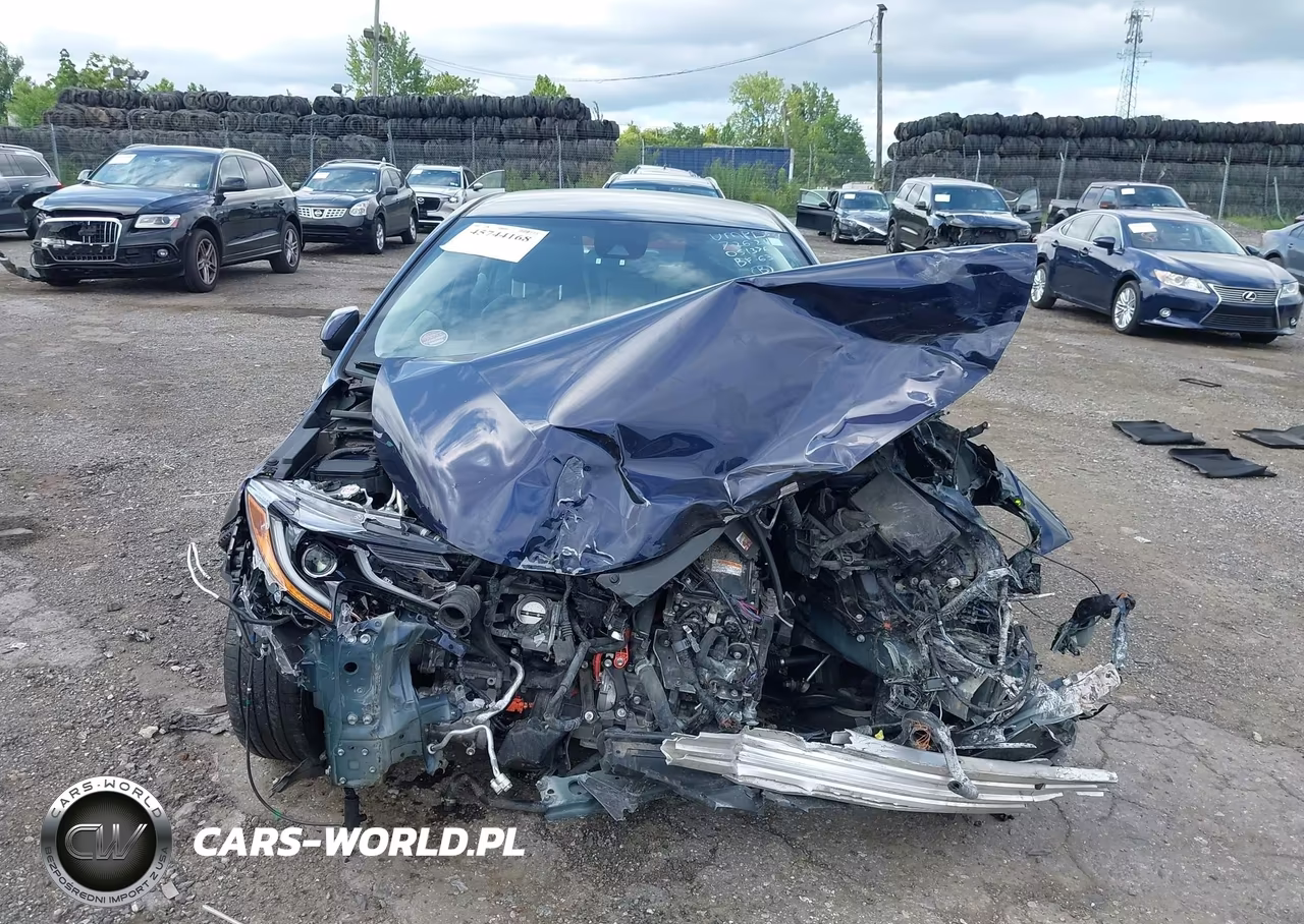 2022 Toyota Corolla Hybrid Le VIN:JTDEAMDEXNJ051376 - 12