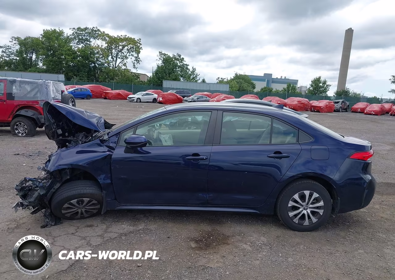 2022 Toyota Corolla Hybrid Le VIN:JTDEAMDEXNJ051376 - 14